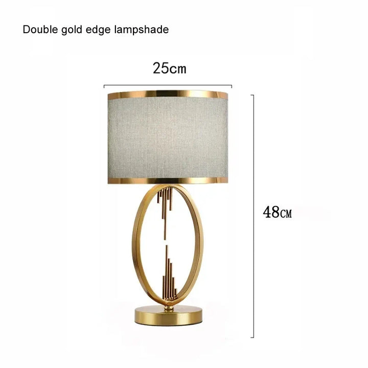 American Table Lamp - Modern Simple Study Creative Desk Lamp for European Living Room Bedroom Bedside Decor | Kalsten