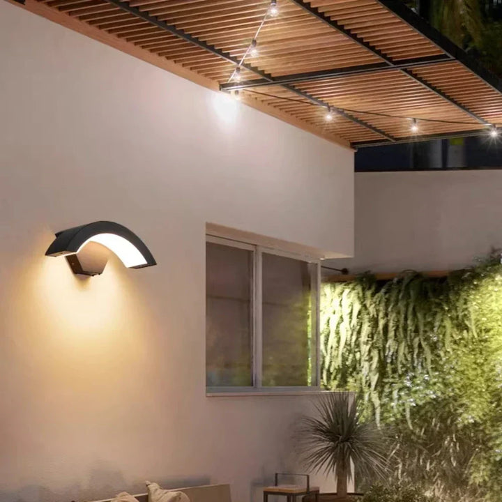 24W Waterproof Exterior Wall Lamp – 3000K/6000K Adjustable Surface Mount for Porch, Staircase, and Hallway | Kalsten