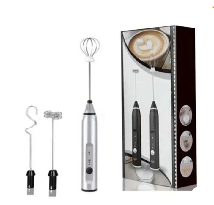 Kalsten | Portable USB Electric Milk Frother Handheld Coffee Whisk and Mini Food Blender