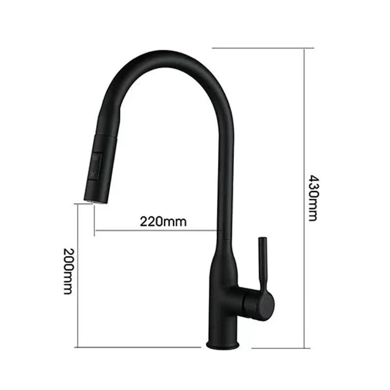 Kalsten | Stainless Steel Kitchen Faucet with Pull-Out Sprayer