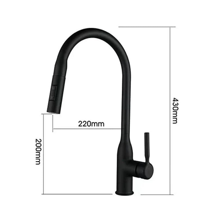 Kalsten | Stainless Steel Kitchen Faucet with Pull-Out Sprayer