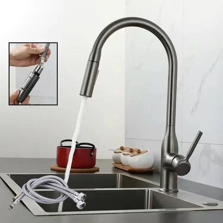 Kalsten | Stainless Steel Kitchen Faucet with Pull-Out Sprayer