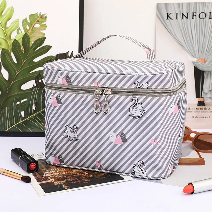 Kalsten | Cosmetic bag WildAura | Large capacity | Waterproof & Stylish | Animal print