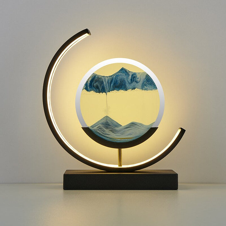 Table Lamp Modern LED Sand Art Light | Kalsten