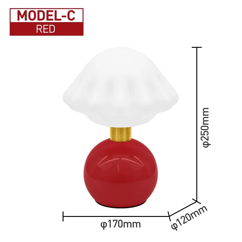Modern Full-Spectrum LED Desk Lamp – Adjustable Warm Light for Bedroom, Living Room, and Bar | Kalsten