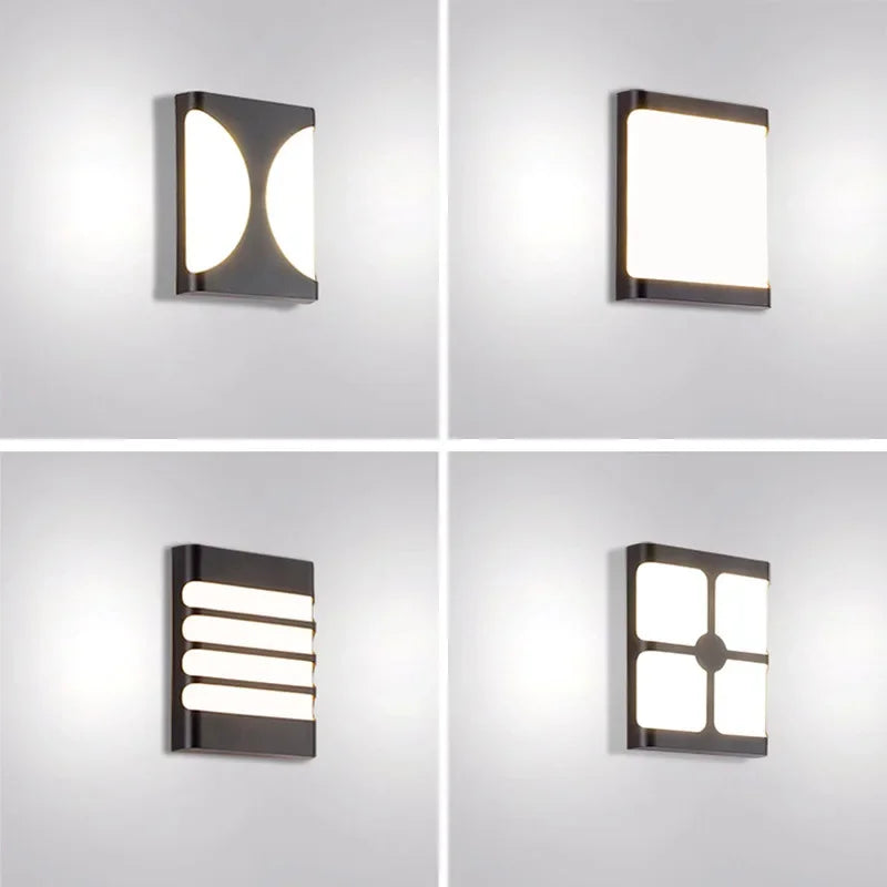 Modern LED Outdoor Wall Lamp – Waterproof Garden Sconce, Wall Light for Aisle, Balcony, and Entryway Decor | Kalsten