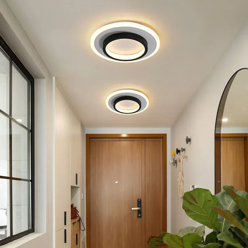 Modern LED Ceiling Lamp - Square Ceiling Light Fixture for Living Room, Stair, Aisle, and More | Kalsten