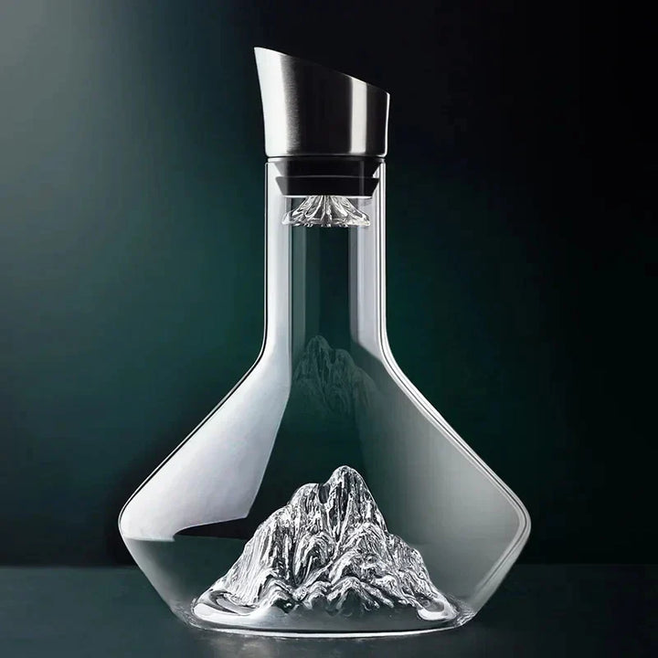 Kalsten | 1500ml Iceberg Decanter Creative lead-free crystal material luxury high-quality home red wine wine distributor decanter wine jug