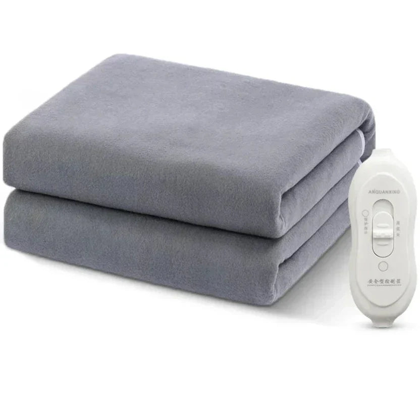 Electric heating blanket with thermostat control 220V - Intelligent temperature control for even heat and comfort on cold days | Kalsten