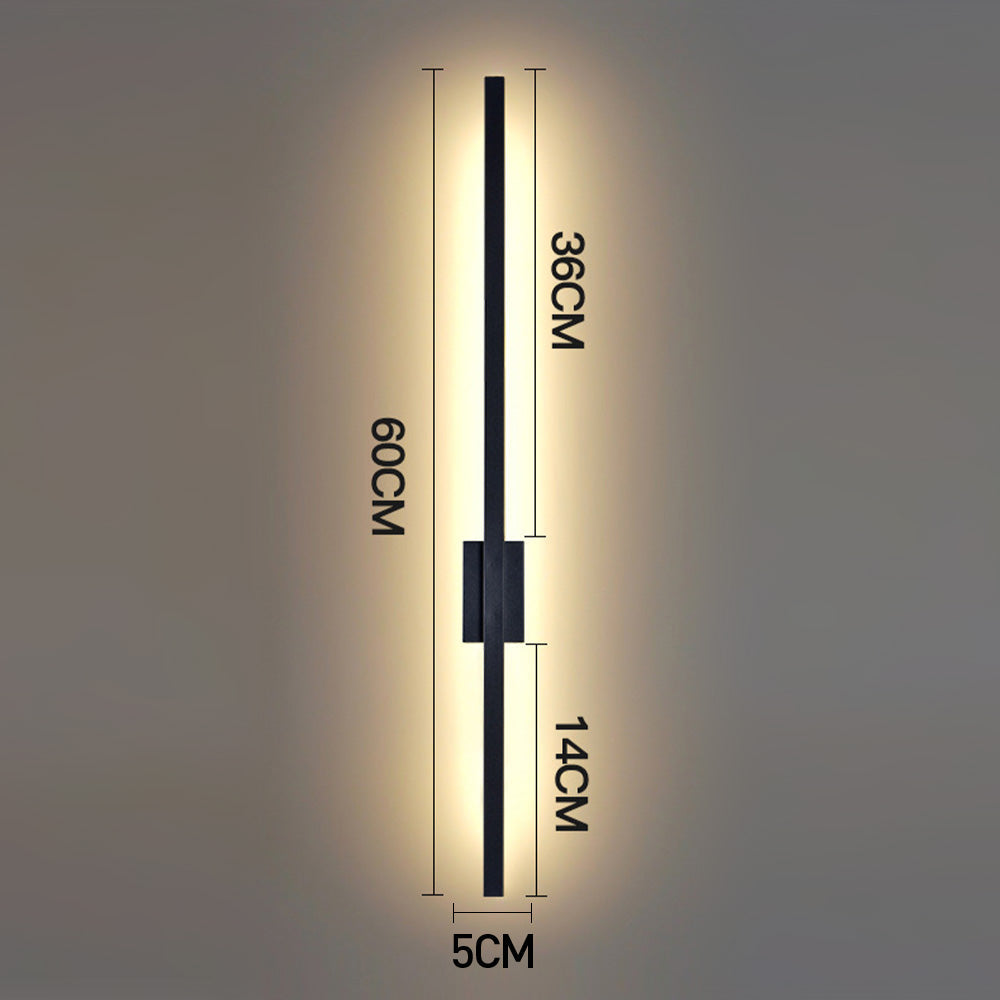 Industrial Long LED Iron Wall Lamp Kalsten