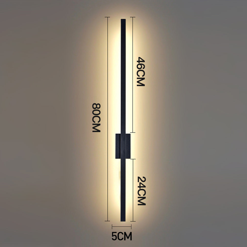 Industrial Long LED Iron Wall Lamp Kalsten