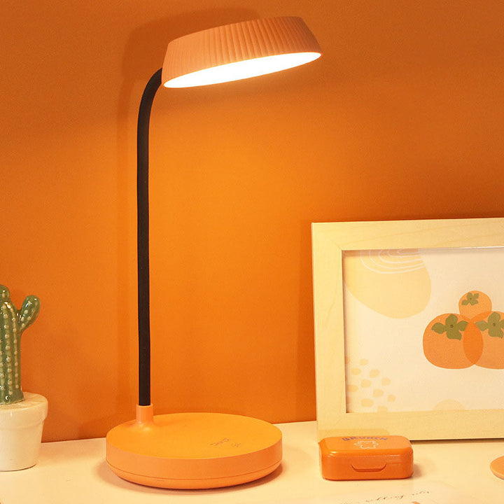 LumaPlate Minimalist LED Table Lamp | USB Charging | Eye Protection | Touch Control | Modern Design | Kalsten