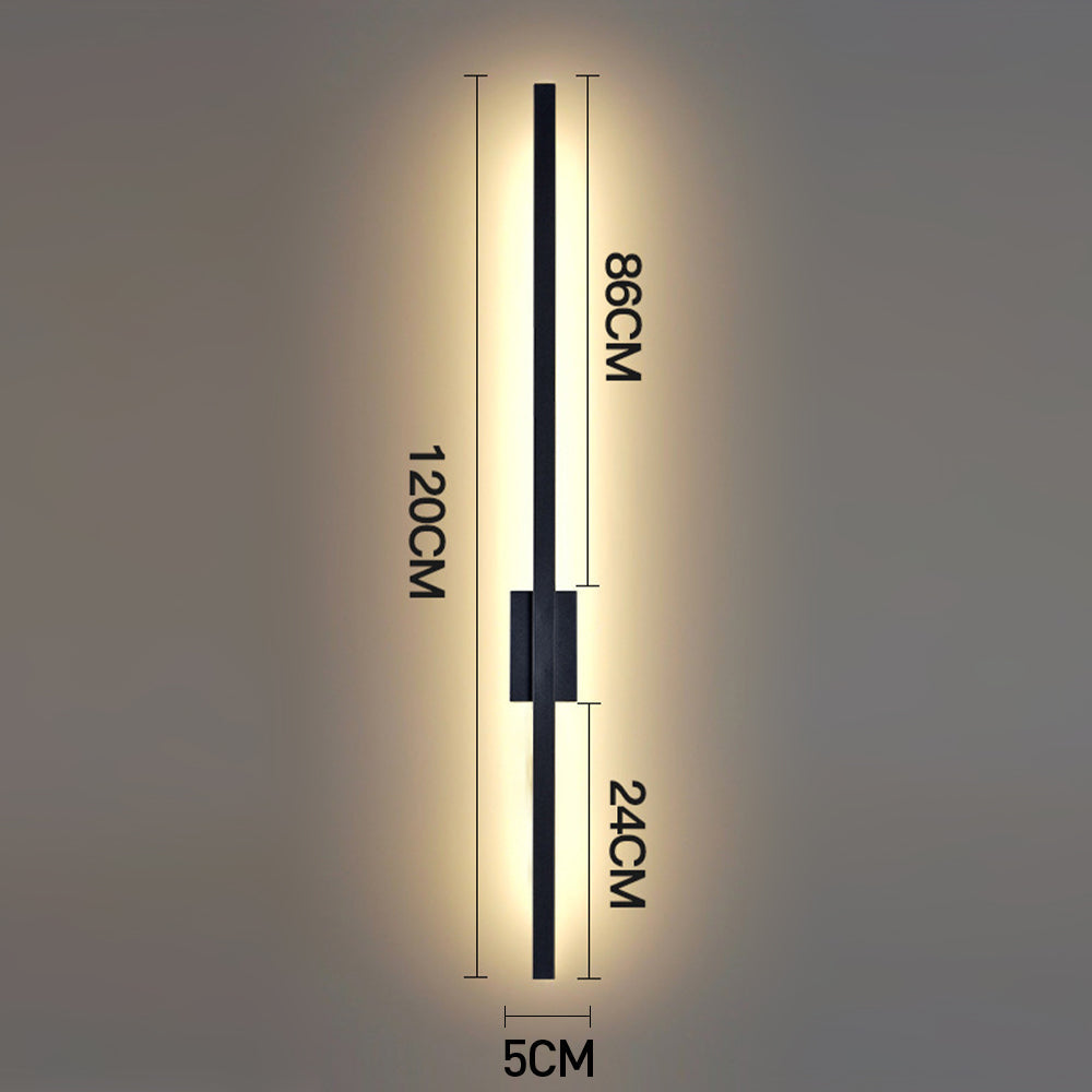 Industrial Long LED Iron Wall Lamp Kalsten