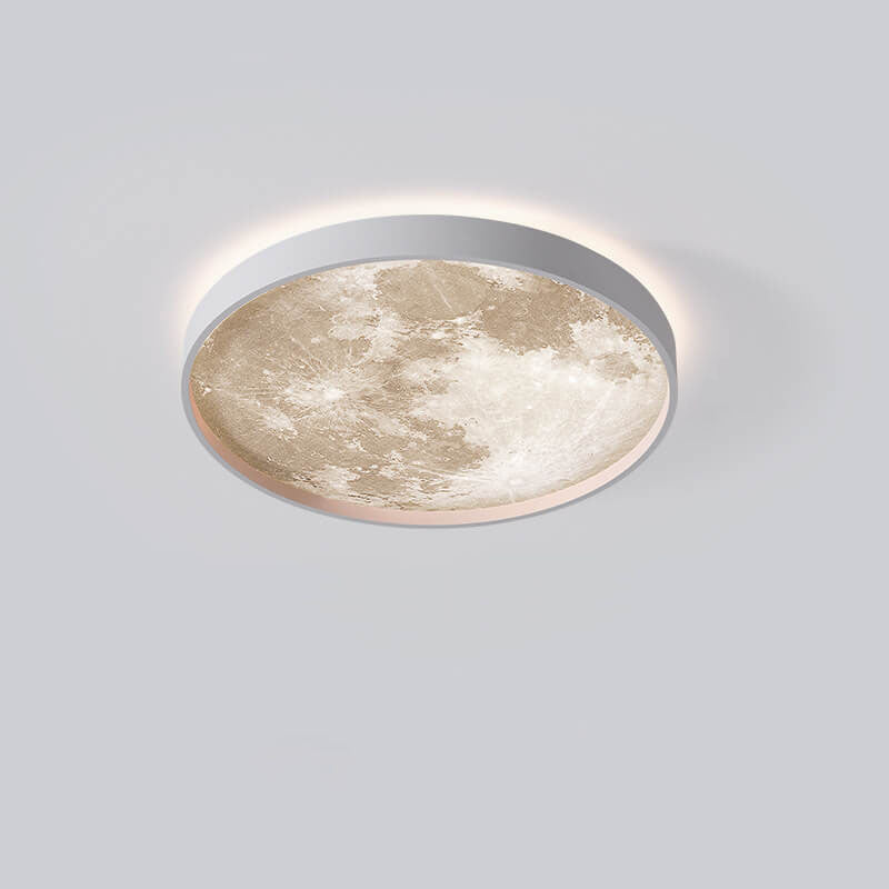 Flush Mount Ceiling Light Iron 18–48W 10–22 in Modern Hallway Bedroom Living Room Adjustable LED Fixture | Kalsten