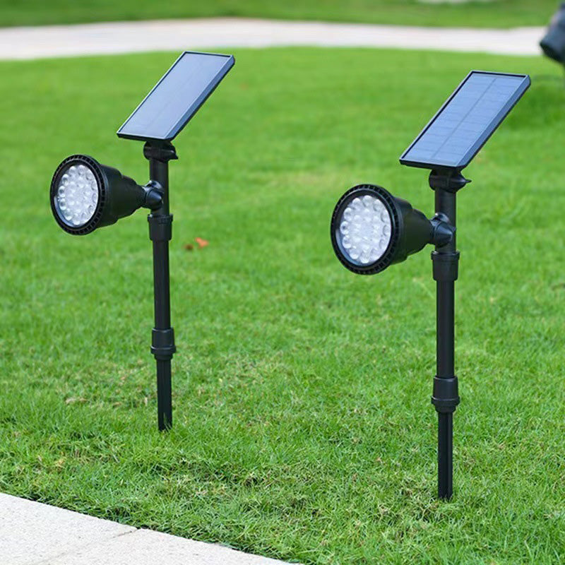 Contemporary Industrial ABS Solar Waterproof LED Spotlight Lawn Insert Light For Outdoor Patio | Kalsten