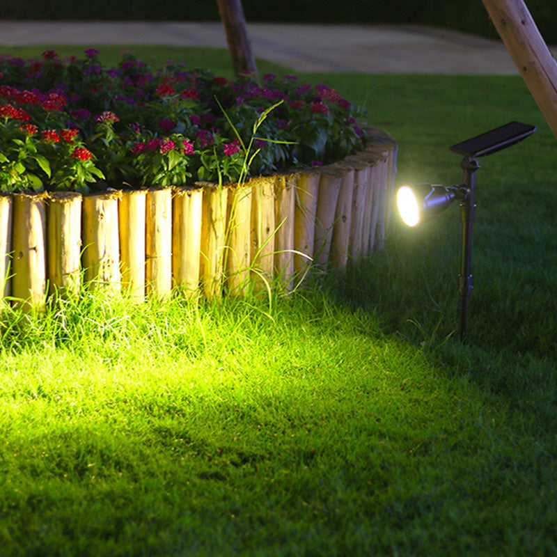 Contemporary Industrial ABS Solar Waterproof LED Spotlight Lawn Insert Light For Outdoor Patio | Kalsten