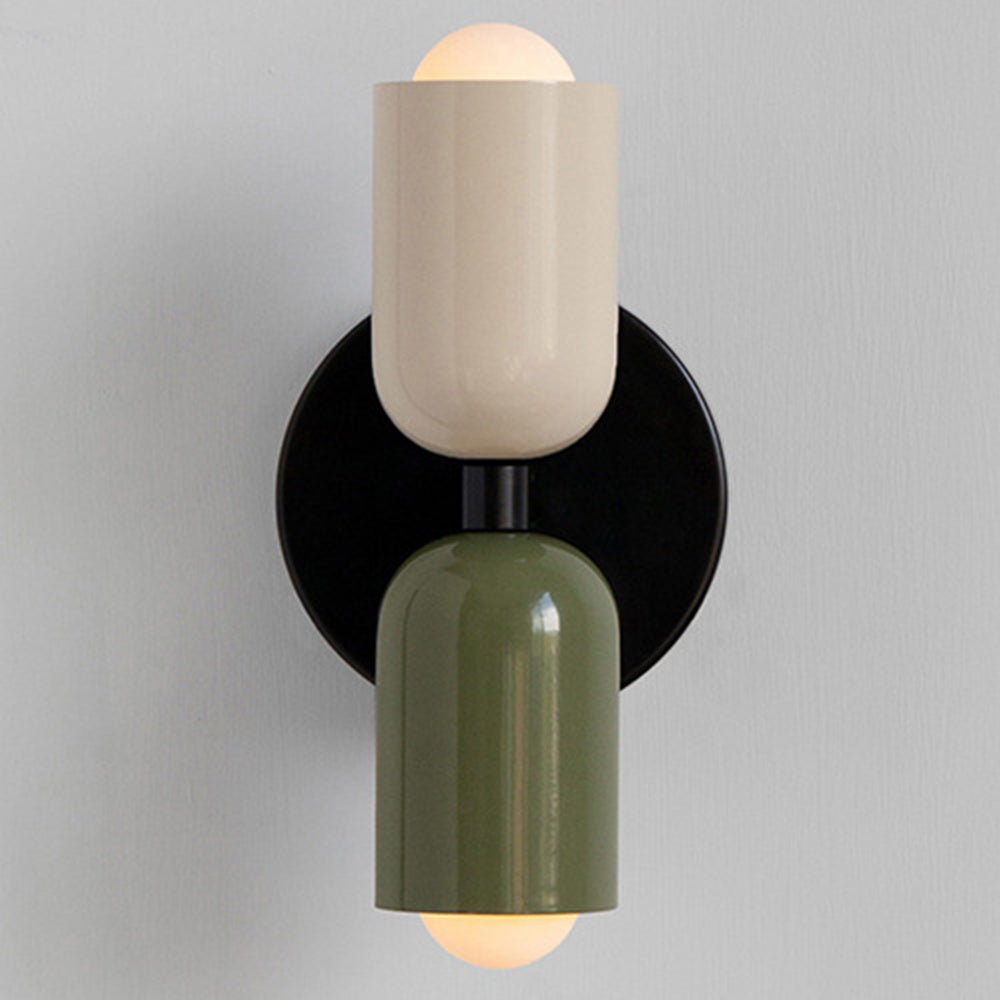 Modern Double Glass Wall Lamp Kalsten