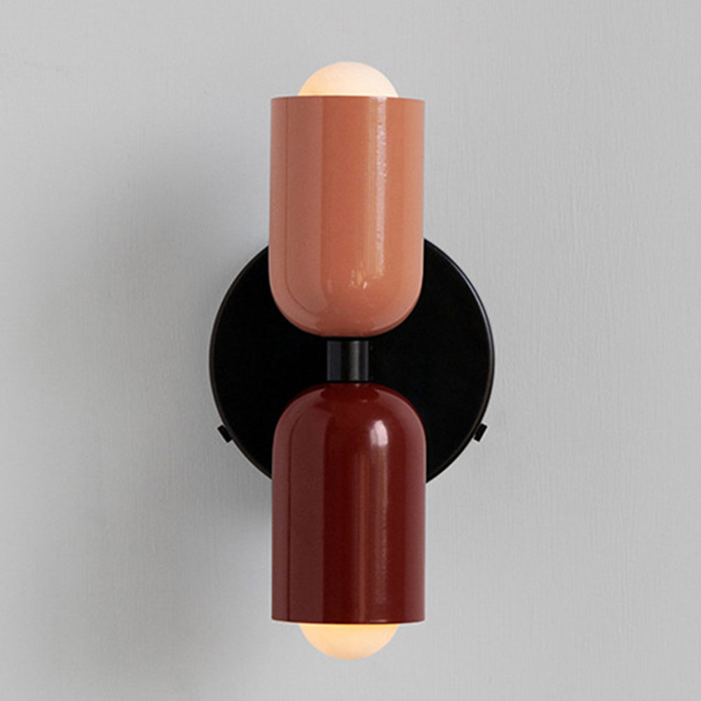 Modern Double Glass Wall Lamp Kalsten