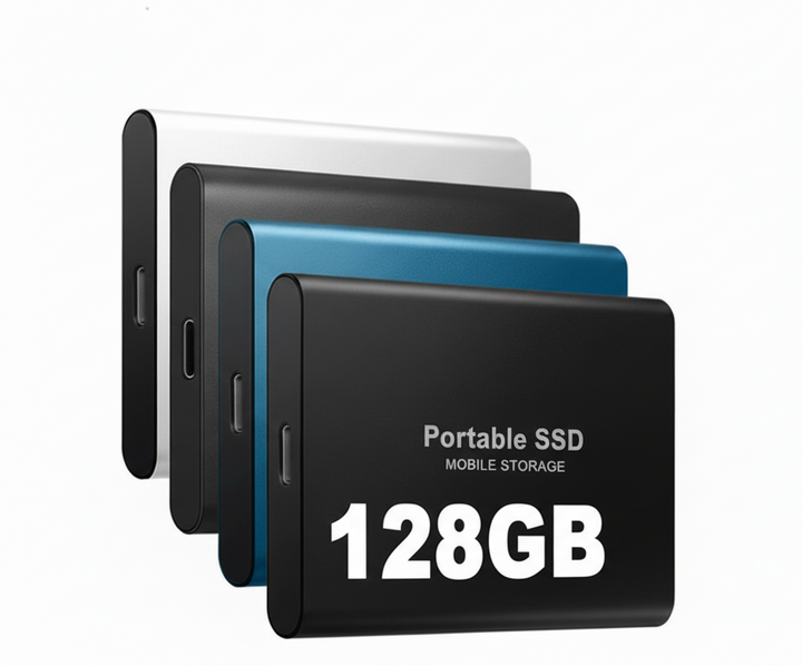 Kalsten | Portable External SSD | USB 3.1 Type C Fast Storage | Up to 128GB