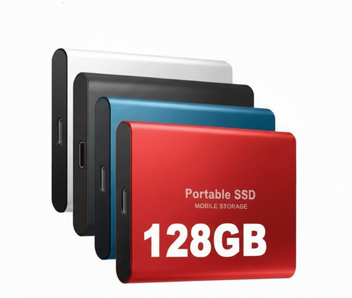 Kalsten | Portable External SSD | USB 3.1 Type C Fast Storage | Up to 128GB