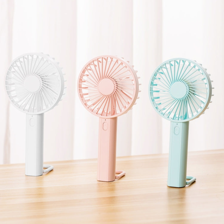 F35 With Hanging Hole Rechargeable Cooling Fan Powerful Handheld Fan 1200mAh Desk Fan(White) | Kalsten