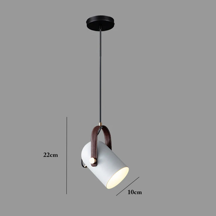 Modern Rotatable Pendant Light – Adjustable Metal Hanging Lamp for Bedroom, Living Room, Dining Room, or Kitchen | Kalsten