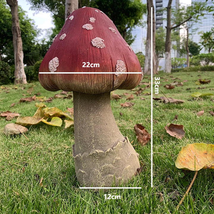 Outdoor Fairy Mushroom Resin Garden Decor | Kalsten