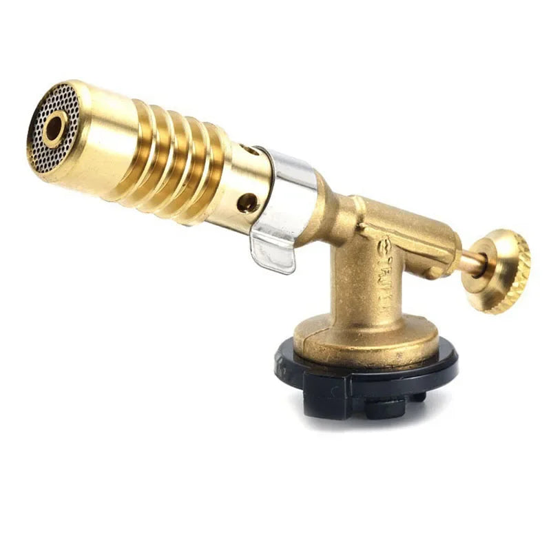 Kalsten | Flammex Pro Soldering Torch | For Butane Gas | Adjustable Flame up to 1300 °C | Compact & Ergonomic | Ideal for Kitchen & Outdoor