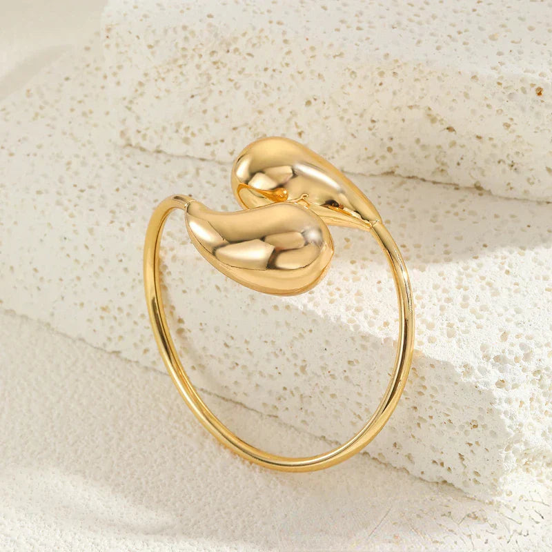 Kalsten | Bold Water Drop Bangle Bracelet