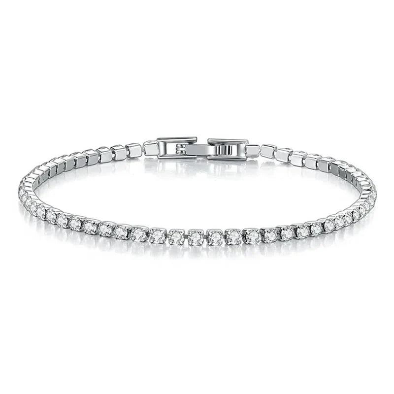 Kalsten | Tennis Bracelet – Shine with Attitude: Elegance in Sterling Silver and Hip-Hop Flair!