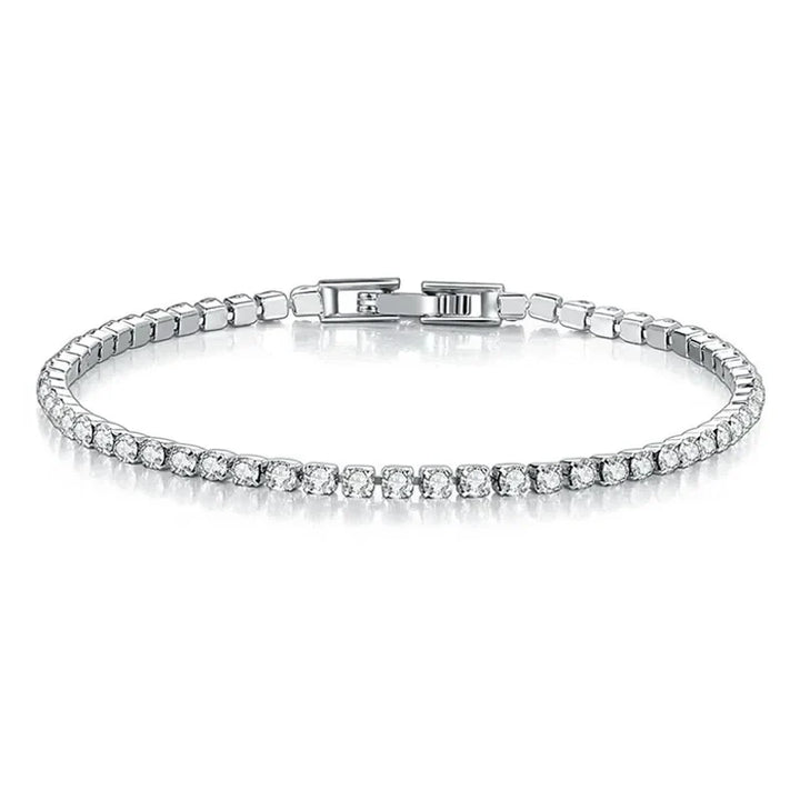 Kalsten | Tennis Bracelet – Shine with Attitude: Elegance in Sterling Silver and Hip-Hop Flair!