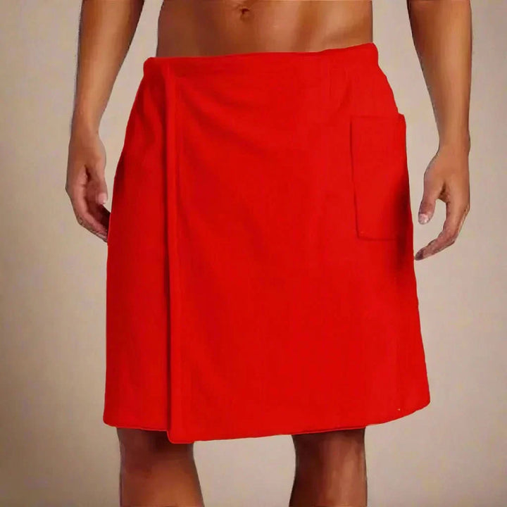 Kalsten | PORTABLE BATH TOWEL ROBE – Soft & versatile bath towel with pockets for sauna, beach & fitness