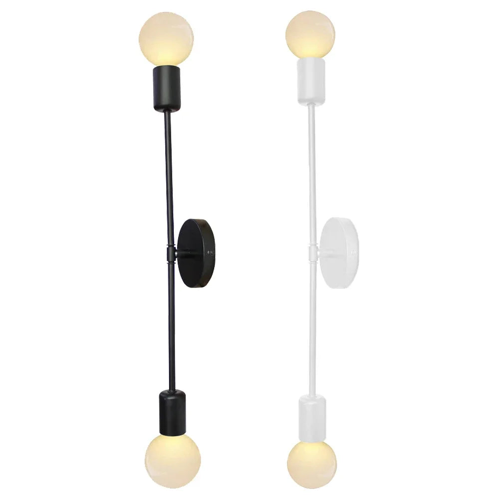 Modern Nordic Wall Light – Vintage Industrial E27 Bedside Sconce for Bedroom, Living Room, Kitchen, and Dining Room | Kalsten