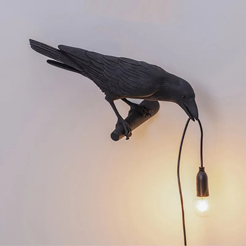 Modern Lucky Bird Table Lamp – Creative Resin Animal Design for Bedroom and Living Room | Kalsten
