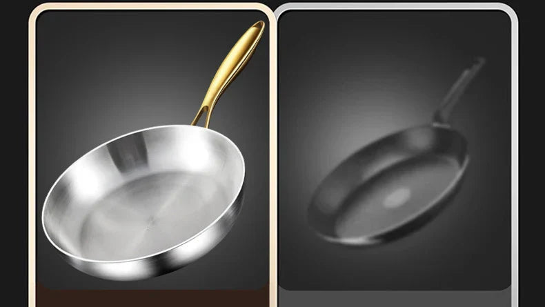 ChefSteel – Professional Stainless Steel Frying Pan for Gas & Induction | Kalsten