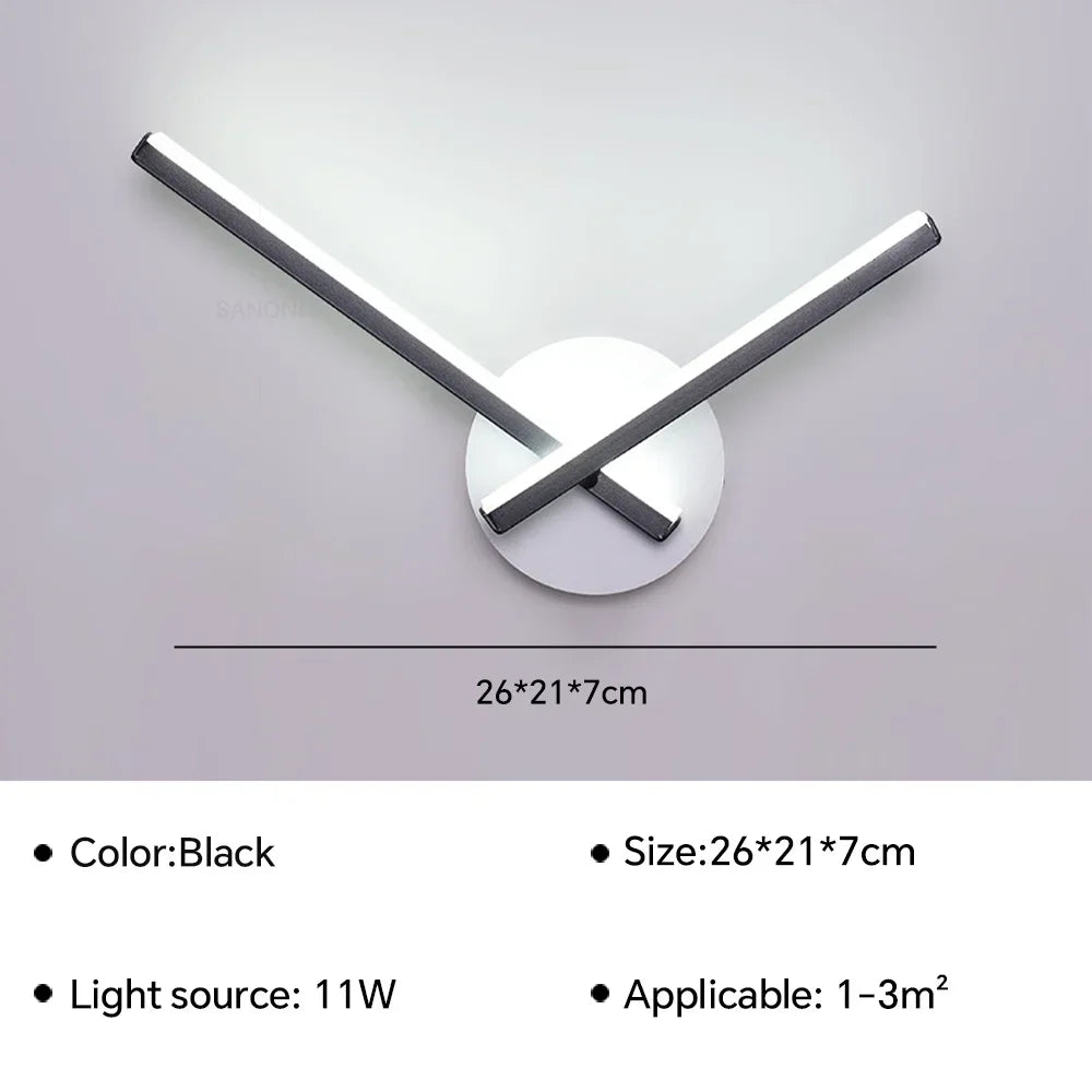 Modern LED Wall Lamp Bedside Sconce - Home Decor Lighting Fixture for Living Room, Bedroom, Hotel | Kalsten