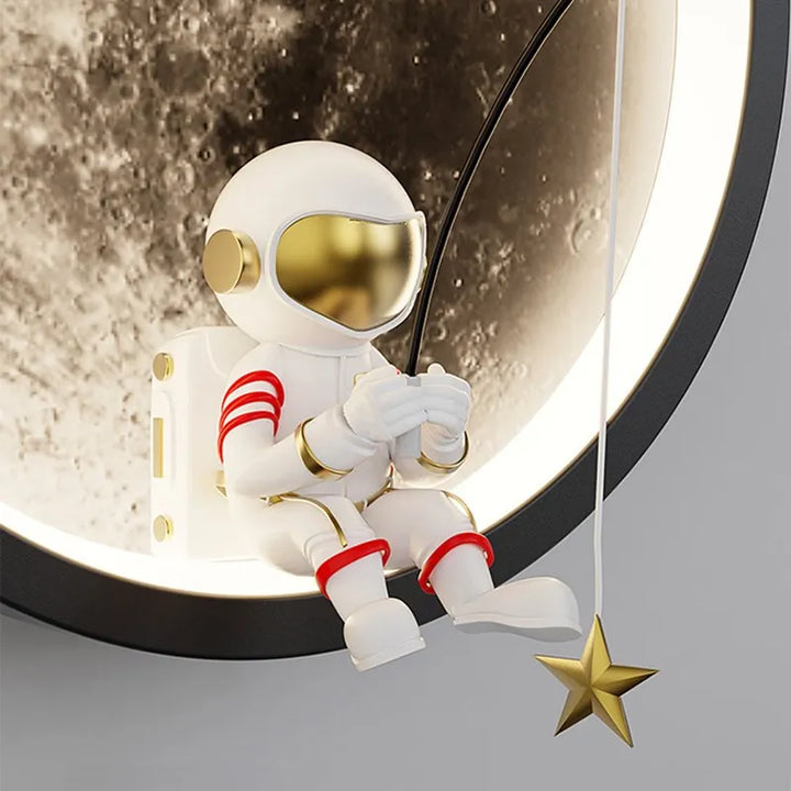 Astronaut On The Moon Wall Light | Kalsten