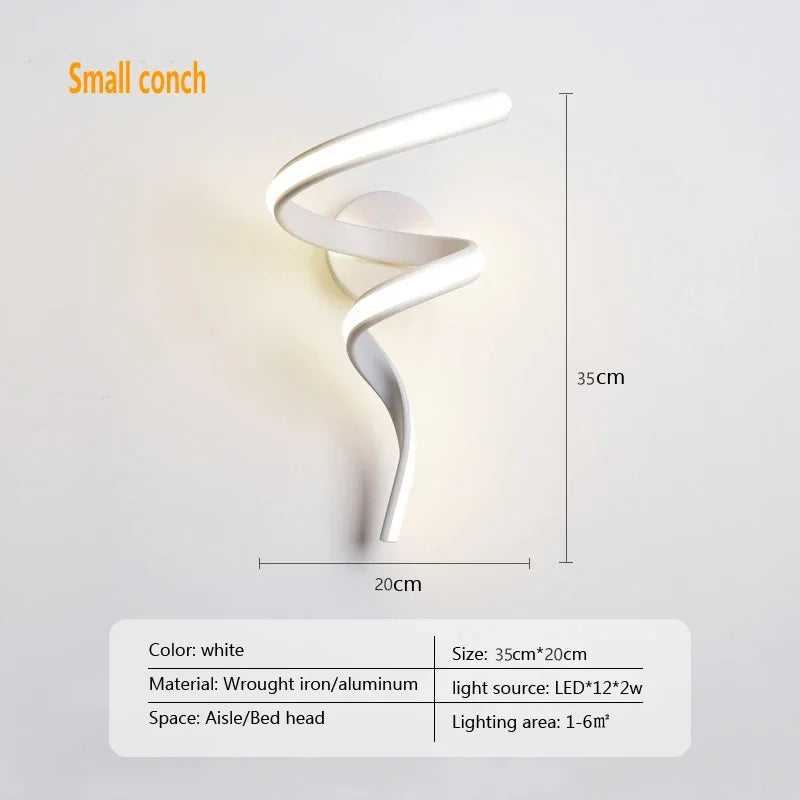 Modern Minimalist LED Wall Lamp – Up & Down Wall Sconce for Bedroom, Living Room, and Bathroom | Kalsten
