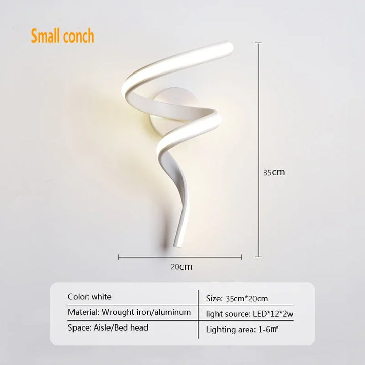 Modern Minimalist LED Wall Lamp – Up & Down Wall Sconce for Bedroom, Living Room, and Bathroom | Kalsten