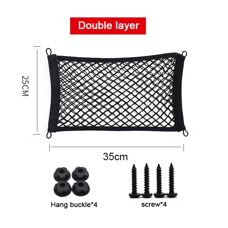 Kalsten | Stretchable Mesh Cargo Net Car Storage Organizer Pocket