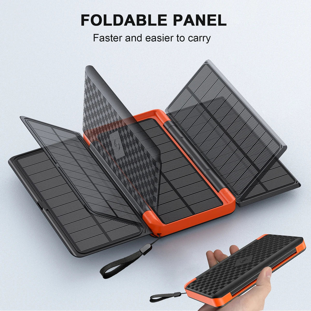 Solar Fast Charging Ultra-Large Capacity Portable Powerbank | Kalsten