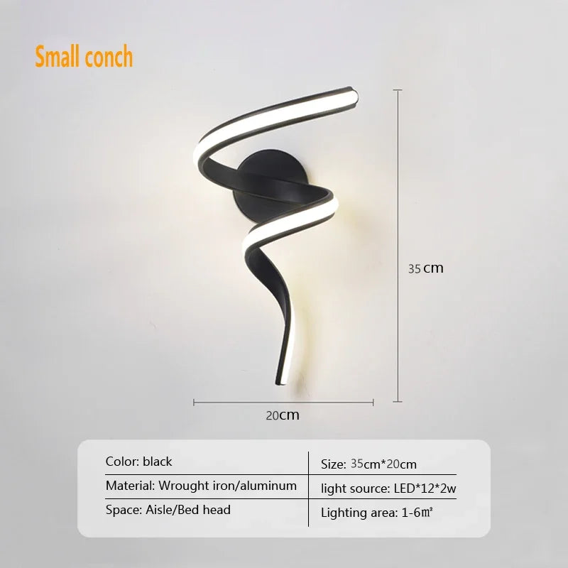 Modern Minimalist LED Wall Lamp – Up & Down Wall Sconce for Bedroom, Living Room, and Bathroom | Kalsten