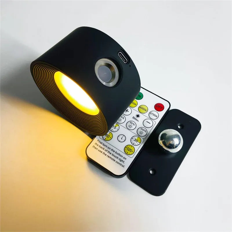 Battery-Powered Wireless LED Wall Lamp