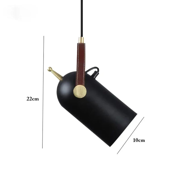 Modern Rotatable Pendant Light – Adjustable Metal Hanging Lamp for Bedroom, Living Room, Dining Room, or Kitchen | Kalsten