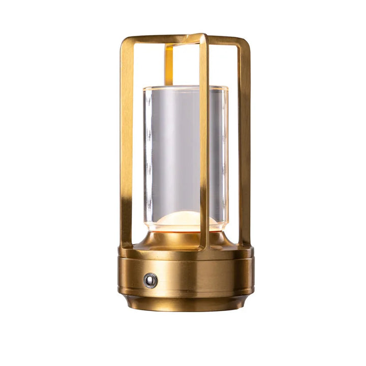LED Cordless Table Lamp | Industrial Style, Rechargeable & Portable Lighting for Outdoor & Indoor Use | Kalsten