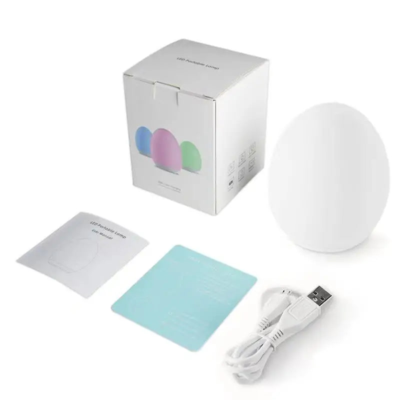 Kalsten | Lumiboo Night Light | RGB & Warm White | Touch Control | 100h Battery | 12 × 10 cm | Baby & Children's Room