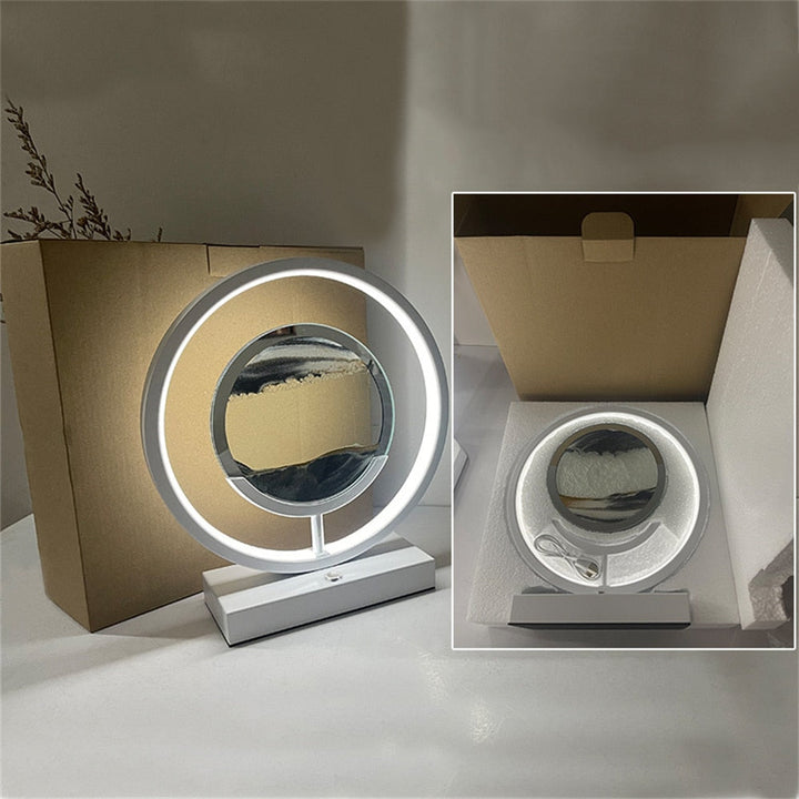 3D LED Flowing Sand Art Table Lamp | Kalsten