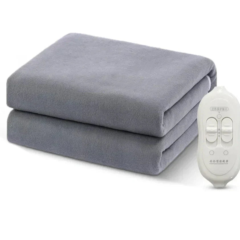 Electric heating blanket with thermostat control 220V - Intelligent temperature control for even heat and comfort on cold days | Kalsten