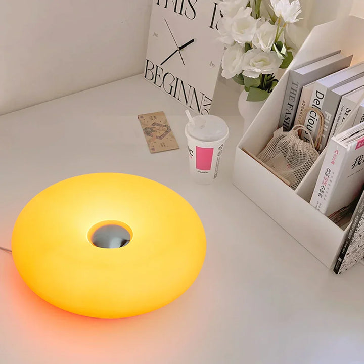 Table lamp Luminoro Bauhaus | USB & Touch | RGB 16 colors with remote control | Ambient light for living & bedroom | Kalsten