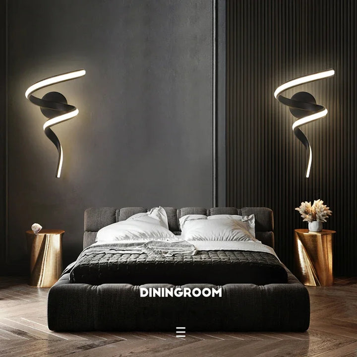 Modern Minimalist LED Wall Lamp – Up & Down Wall Sconce for Bedroom, Living Room, and Bathroom | Kalsten